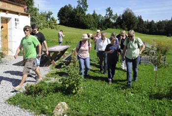 Aufbruch zum Wandern